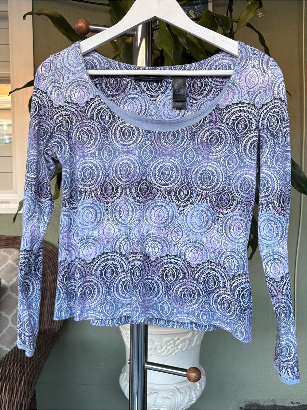 Axcess Long Sleeve Shirt Blouse